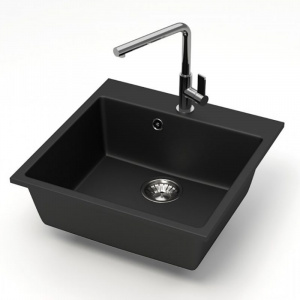 Кухонная мойка матовая GLANZ  J42