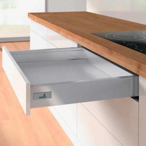 Комплект ящика InnoTech Atira 70х350 серый, полн. выдв., Silent System, Art. 9228878, Hettich