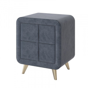 Тумба прикроватная Софи 2 топаз (велюр)