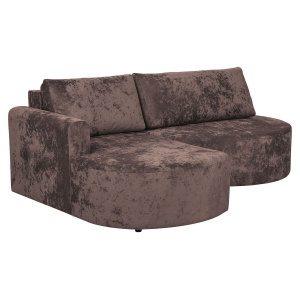 Угловой диван Каир (правый) PLUSH CHOCOLATE