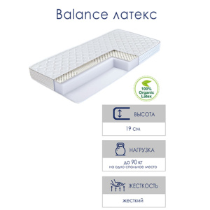 Матраc BALANCE Латекс 160х200