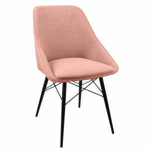 Стул Монти ST Люкс черный муар/Катания Корал