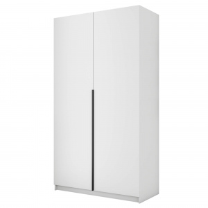 Шкаф Локер 1200 распашной Белый снег