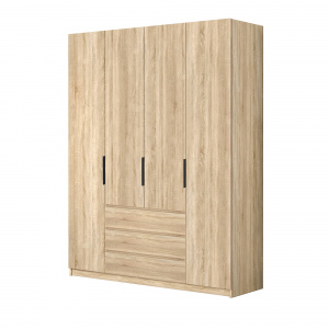 8.04 Шкаф 4-х дверный с ящиками