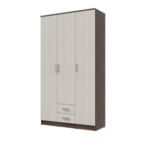 Шкаф Трио без зеркала Венге-Лоредо