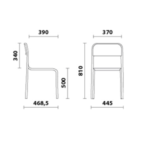 Стул Аскона BL S-0429 кож/зам