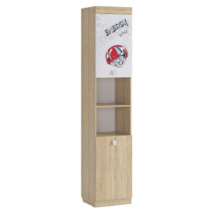 Шкаф комбинированный Энерджи дуб сонома/белый