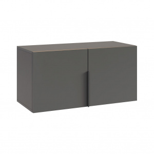 Антресоль двухдверная L800 Баско графит