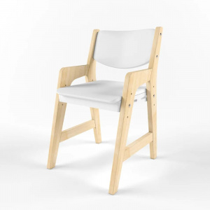 Стул растущий Робин Wood Вуди Kids комбо белый