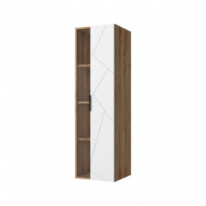 Шкаф навесной KAYLAS 1V-P  Дуб наварра/Эко джелато