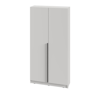 Шкаф 2-х створчатый Паул Белый