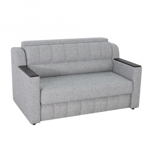 Диван Лондон 2, велюр серый