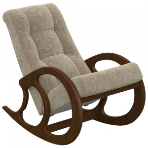 Кресло-качалка CORTEX BEIGE/Орех