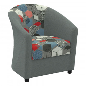 Кресло отдыха Глория-Эконом-2 GEOMETRY SLATE