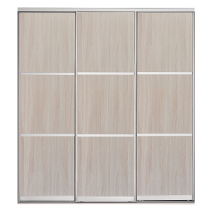 Шкаф-купе 3-х дверный 2020х590 ВАРИАНТ 3 Ясень шимо светлый