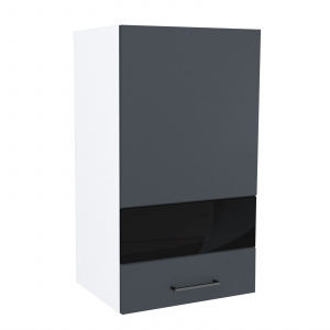 Модуль Шкаф навесной В400 Астра Графит софт