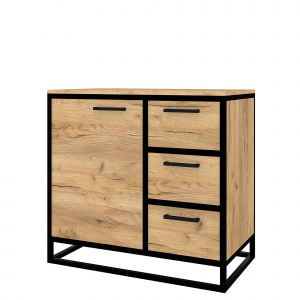 Комод 80 лофт DQ Brown дуб табачный