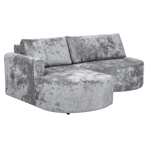 Угловой диван Каир (правый) PLUSH SILVER