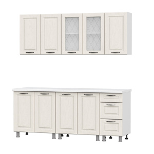 Кухня SV Грейвуд 2000 Белый/Дуб кремовый