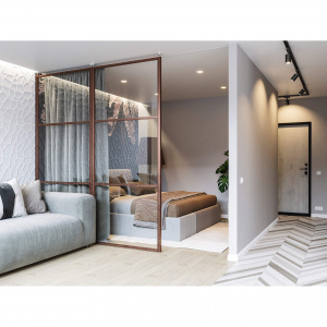 Раздвижные перегородки в проем 1900х2800