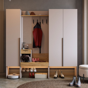 Прихожая Баско К11 кашемир/дуб крафт золотой