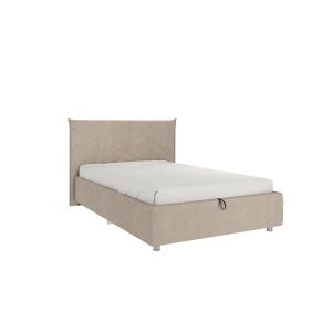 Кровать с подъемным механизмом Бест 120х200 капучино (велюр)