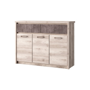 Комод 3D2S JAZZ Каштан найроби/Оникс