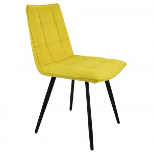 Стул Рица Лофт черный муар/Канди Санни