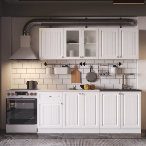 Кухня Хозяюшка 2,0 Акация Белая