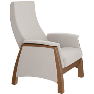 Кресло-глайдер BALANCE 1 орех антик шпон/Maxx 100