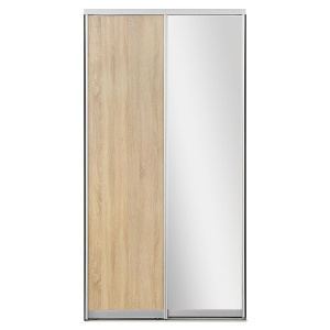 Шкаф-купе 2-х дверный 1210х445 ВАРИАНТ 2 Дуб сонома