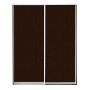 Шкаф-купе 2-х дверный 1755х590 ВАРИАНТ 1 Венге