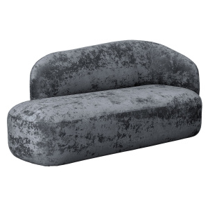 Софа Саваж PLUSH GRAPHITE левая