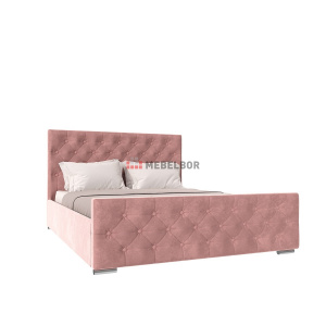 Кровать с подъемным механизмом НК Интеро 1800х2000 Велюр Розовый