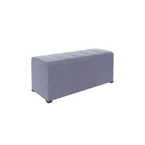 Тумба NOVEL 1000(М22) Велюр Светло-серый