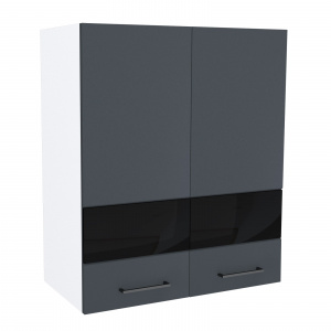 Модуль Шкаф навесной В600 Астра Графит софт