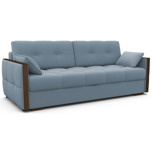 Диван САНДРА CATANIA DUSTY BLUE/Орех