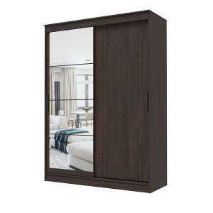 Шкаф-купе ГРАНД 1 1,6 Венге/Зеркало/Венге