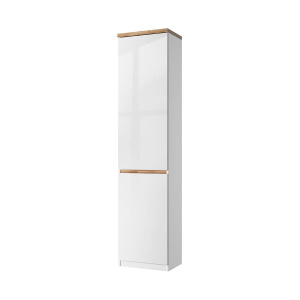 Шкаф TAURUS 1D Белый/Дуб вотан