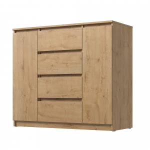 Комод ВЕГА Люкс 2Д-4Я Дуб Вотан