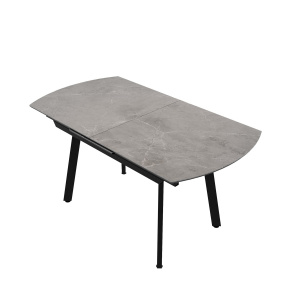 Стол обеденный керамический Барон Серый