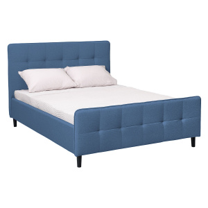 Кровать Эльза 1,6 Венге/SAVANA PLUS DENIM