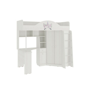 Набор детской мебели Фэнтези 2 белый рамух