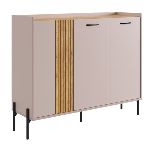 Комод Доминика кашемир/дуб крафт золотой