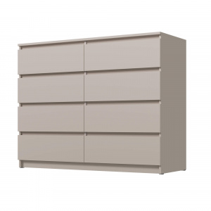 Комод ВЕГА Люкс 8Я Сатин