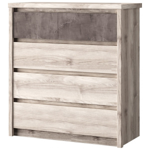 Комод 4S JAZZ Каштан найроби/Оникс