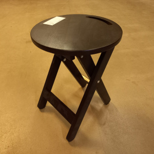 Табурет складной с ручкой Венге (Лак)