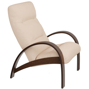 Кресло Модель S7 орех антик шпон/Maxx 100