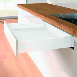 Комплект ящика InnoTech Atira 70х470 белый, полн. выдв. Silent System, Art.9230048, глубина 500мм, Hettich
