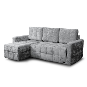 Угловой диван Бремен Тиффани серый
